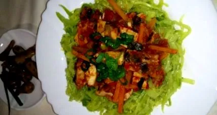 csirke recept csirkével