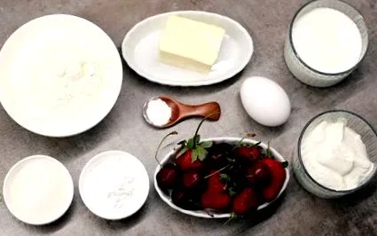 tejszínnel tartlets