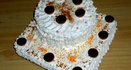 torta négyzet alakú
