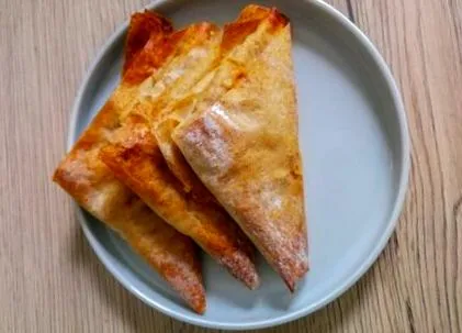 lencsével pite