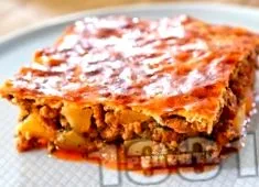 muszaka öntettel