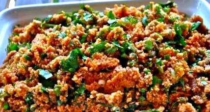 Öntsük bulgurt recept
