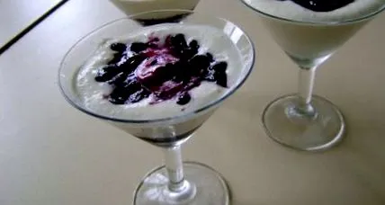 Áfonyás mascarpone mascarpone