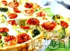 brokkolival quiche