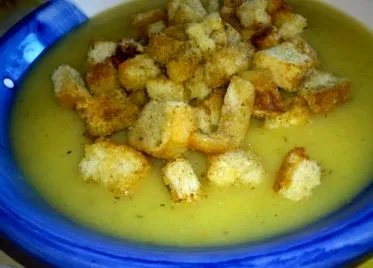 Élet öröm krutonnal recept