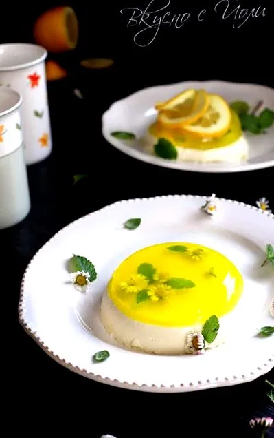 krémsajttal cotta