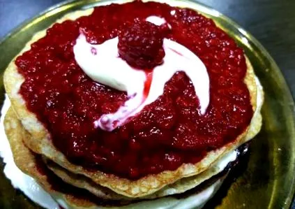 málna torta