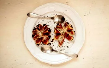mozzarellával füge