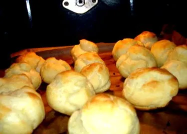 profiterolák recept