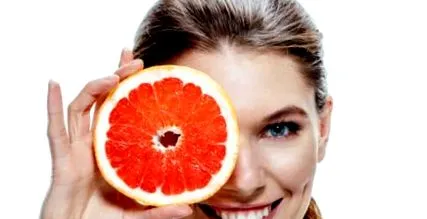 egészséges grapefruit