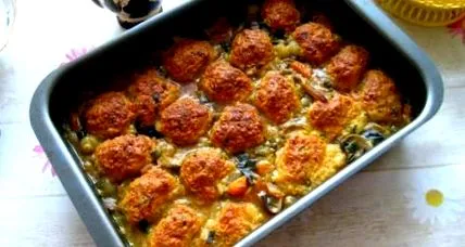 sajtgombóccal sárga