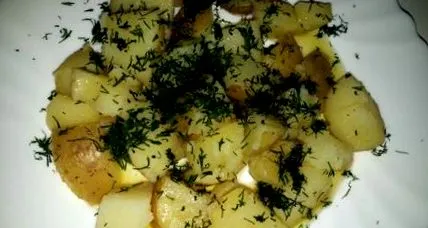 főtt burgonya
