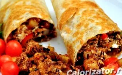 kalória burrito