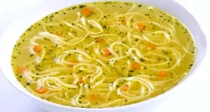 csirkeleves recept