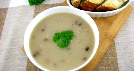 krémleves gomba