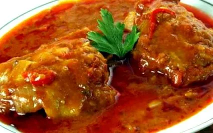 napjára paradicsommártással