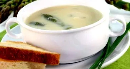 spárgaleves recept