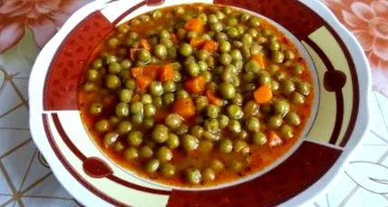 borsó recept
