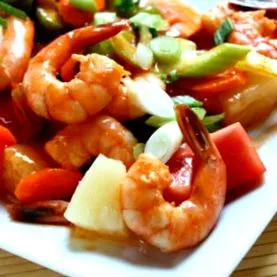 recept garnélával