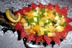 recept gyümölcssalátához