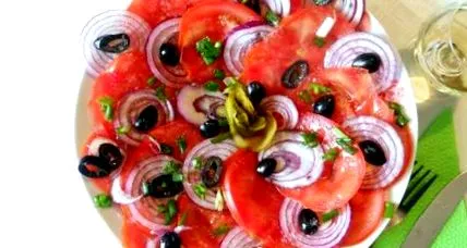 saláta Recept