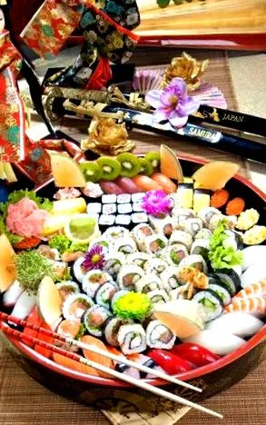 sushi savanyú