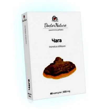 555mg Chaga kapszula 555mg