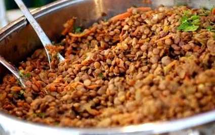 lencsével recept