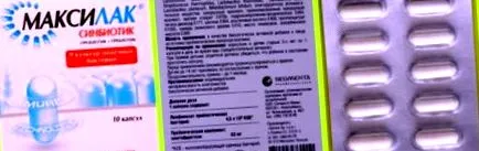 kapszulát tartalmazó Bifidumbacketrin Forte