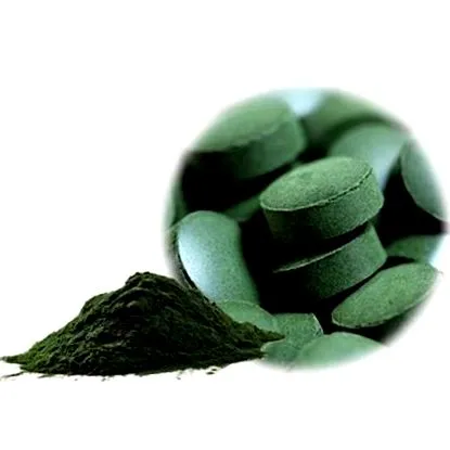 spirulina tabletta