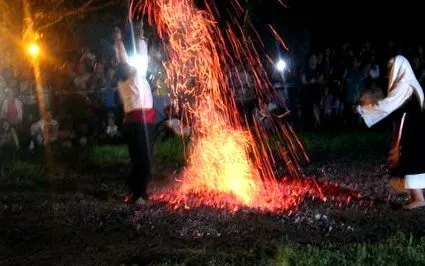 faluban bolgárok rituálén