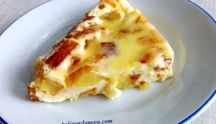 burgonyával omlett