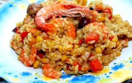 pilaf tenger gyümölcsei