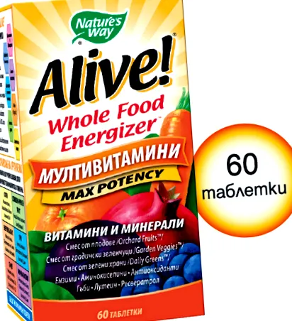 multivitaminok Alive Potency