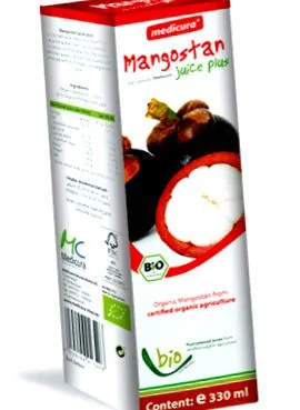 330ml mangosztánlé-koncentrátum