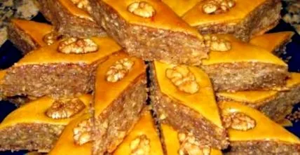 baklava főzése