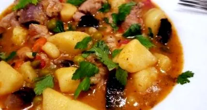 Pörkölt sertéshússal recept