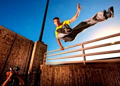 parkour David Bell