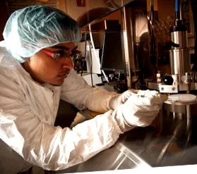 laboratóriumban