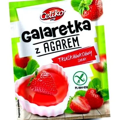 gluténmentes zselé
