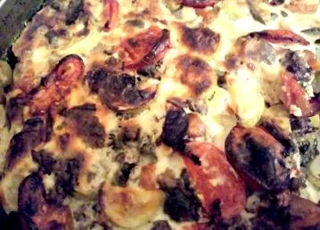 marhahússal moussaka