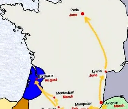 franciaországban pestisjárvány