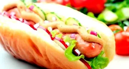 amelyeket hotdog-tények