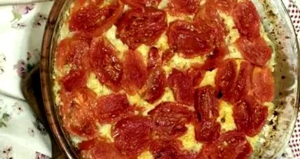 recept paradicsommal