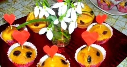 áfonyás muffin