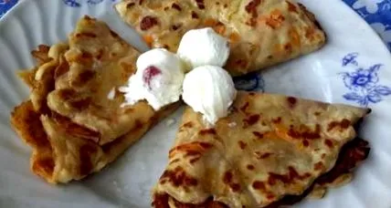 omlett almával