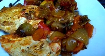 zöldségekkel sütőben recept filé