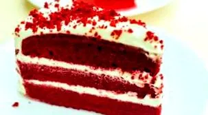 vörös torta