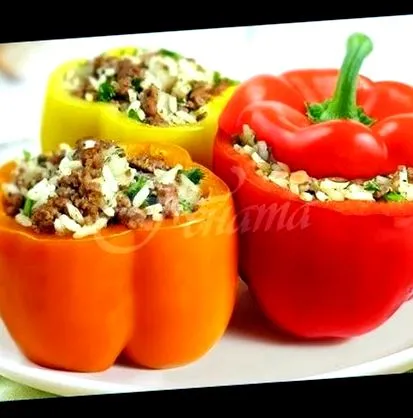 paprika töltött
