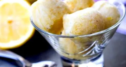 pezsgősorbet citrom
